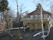 Maple Cabin from the Lake